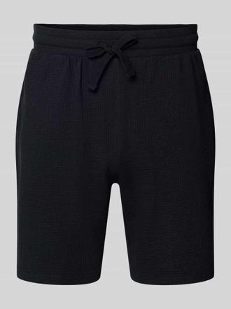 Only & Sons Loose Fit Sweatshorts aus Bio-Baumwoll-Mix Modell KIAN in Black, Gr&ouml;&szlig;e XXL