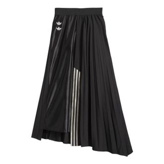 adidas (WMNS) adidas x Willy Chavarria Pleated Skirt Asia Sizing Black KD9352