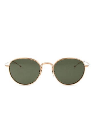 Thom Browne round-frame sunglasses - Gold