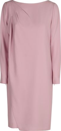 Emporio Armani Womens Cady Dress - Light Pink - Size EU 42 (Womens)