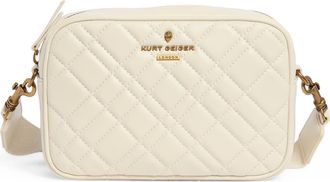Kurt Geiger Brixton Large Camera Crossbody Bag in Natural at Nordstrom Rack
