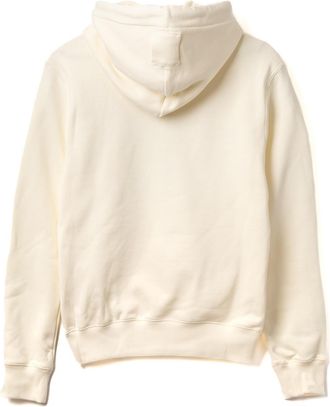 Lanvin Embroidered Floral Heart Hoodie - White