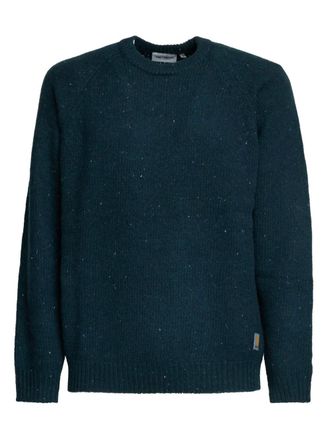 Carhartt Work in Progress Maglione Anglistic - Blu