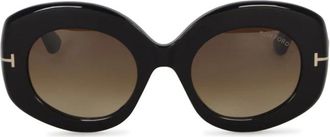 Tom Ford Claudette Zonnebril - Heren - Zonnebrillen - Zwart - ONE Size - Accessoires