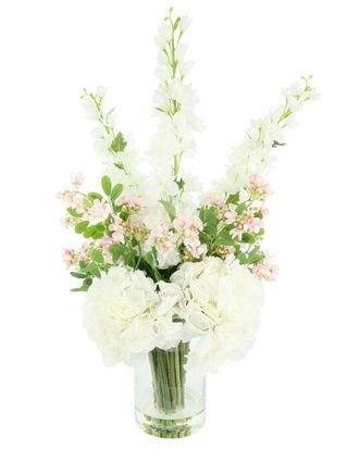 Creative Displays Inc. Handmade Faux Hydrangea & Stephanotis Arrangement In Vase
