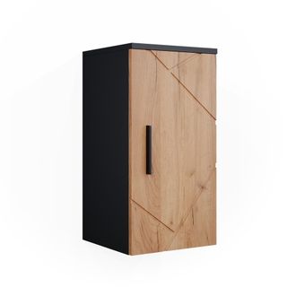 Vicco Armario De Ba&ntilde;o Irma, Oro Power Roble/antracita, 30 X 59 Cm, Vicco