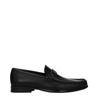 Ferragamo Mocassini Chris Mens Leder schwarz