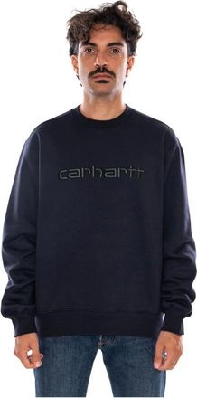 Carhartt Work in Progress Carhartt Sweat - - Sweatshirts & Hoodies - Uomo - Blu - XL