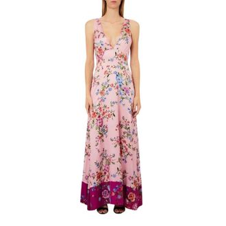 Liu Jo Maxi Dresses, female, Pink, Size: XL Maxi Dress