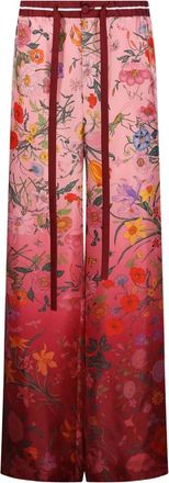 Gucci Broek met trekkoord - 5057 PINK/ROSSO ANCORA/MC