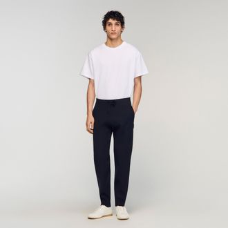 Sandro Knit jogging bottoms