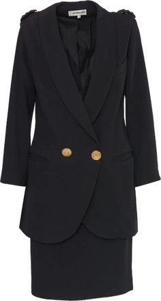 Vintage Tailleur con gonna Pre-owned - Nero