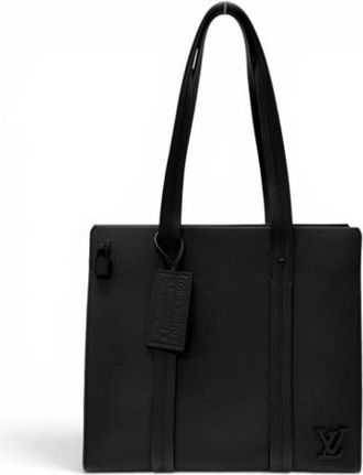 Louis Vuitton Pre-owned Vintage Tote Bag - Heren - Vintage Shopper - Zwart - ONE Size - Leer - Vintage