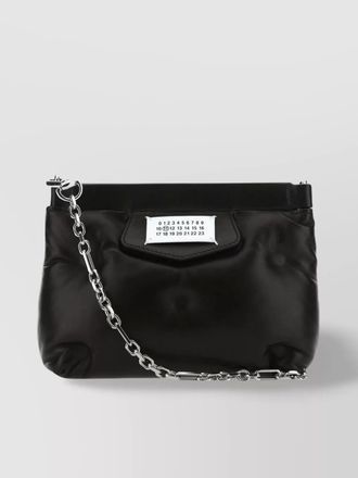 Maison Margiela glam slam red carpet leather clutch bag