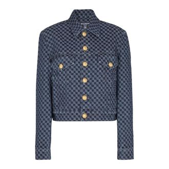 Balmain Mujer, Chaquetas, Azul, Talla: 2XS