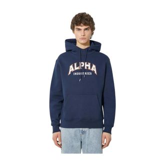Alpha Industries Hoodies - Heren - Hoodies - Blauw - 2XL - Hoodies & sweatvesten