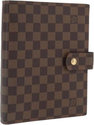 Louis Vuitton Pre-owned Accessories, female, Brown, Size: ONE SIZE Pre-owned Canvas Home-Office