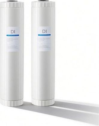 OEM Filtro Desionizado 2 X 4 L De Resina Di De Lecho Mixto, Cartucho De Resina Para Sistema De Lavado Impecable, Con Sistemas De Agua Desionizada Prs-207s