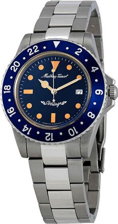 Mathey-Tissot Mathey Vintage Quartz Blue Dial Mens Watch H900ABU