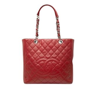 Chanel Bolso Tote Vertical Grand Pre-owned - Pre-owned - Mujer - Rojo - ONE SIZE