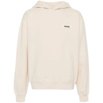 Jacquemus Hombre, Sudaderas, Beige, Talla: S