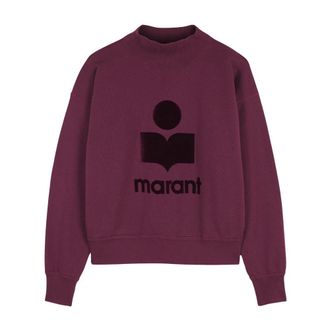 Isabel Marant Moby Sweatshirt - Dames - Sweatshirts - Rood - XS - Katoen - Hoodies & sweatvesten