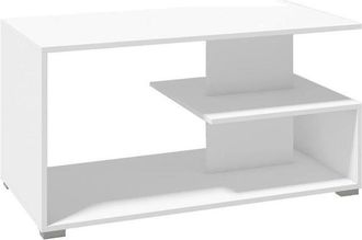 OEM Tavolino Da Caff&egrave; Moderno Nina 100x50x55 Bianco