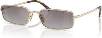 Prada A60S Zonnebril - Dames - Zonnebrillen - Geel - 59 MM - Accessoires