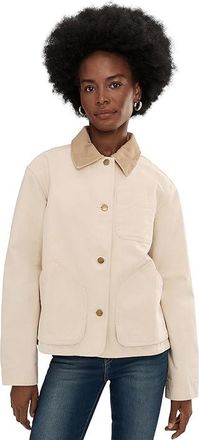 L.L.Bean Lightweight Field Jacket Womens Jacket Pale Khaki : LG, Cotton