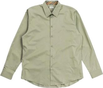 Burberry Hombre, Camisas, Verde, Talla: XL