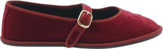 Celine Celine, Schoenen, Dames, Rood, 38 EU, Ballerinas
