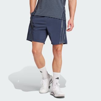 adidas Mens adidas Designed-for-Training 3-Stripes Shorts