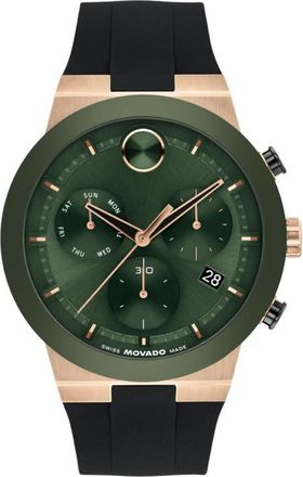 Movado Bold Quartz Green Dial Mens Watch 3601333