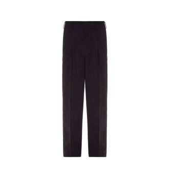 Dolce & Gabbana Side Stripe Pleat Trousers