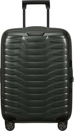 Samsonite Proxis Spinner Expandable 55cm - Heren - Handbagage koffer - Groen - ONE Size - Koffers