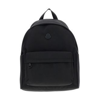Moncler Backpacks, male, Black, Size: ONE SIZE New Pierrick Backpack
