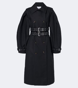 Ganni Cotton trench coat