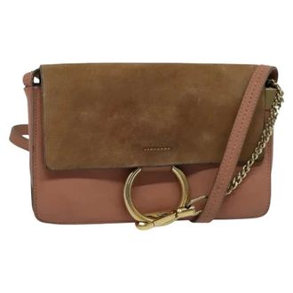 Chlo&eacute; Pre-owned Cross Body Bags, female, Pink, Size: ONE SIZE Pre-owned Shoulder Bag
