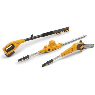 STIGA Sports Mt 100e Kit - Attrezzo multifunzione a batteria incl. batteria e caricatore - Stiga