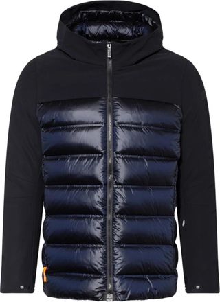 Roberto Ricci Design Winddicht donsjack - Heren - Gewatteerde jassen - Zwart - XL - Jassen