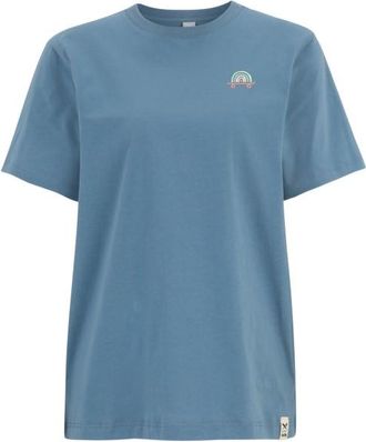 Iriedaily Skate Heart Tee T-Shirt f&uuml;r Damen | blau