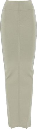 Rick Owens Pillar maxi skirt - Green