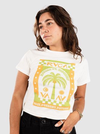 Rvca Palmy Daze T-Shirt weiss