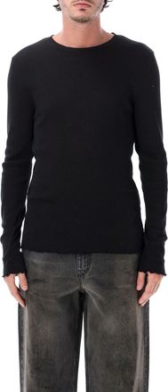 Our Legacy Elongated Japanese Cotton-Blend Ripple Ribbed T-Shirt