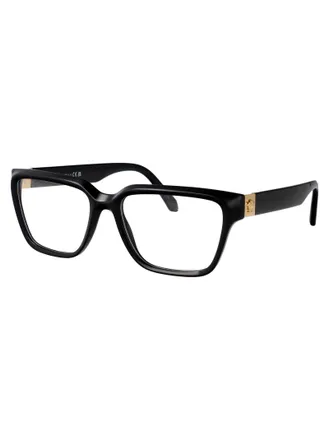 Versace 0VE3357 Black Acetate Eyeglasses - Black