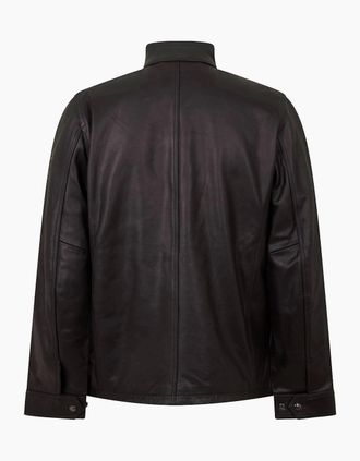 Belstaff Mens Grant Leather Jacket - Brown - Size: 36/Regular