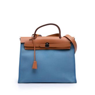 Herm&egrave;s Pre-owned Hermes Toile Herbag Zip 31 Ladies 10DFXU5JIHJ7JU0P