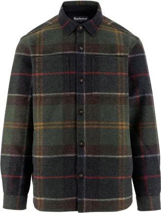 Barbour Stijlvol Groen Shirt voor Mannen - Heren - Casual Overhemden - Groen - L - Polyester - Overhemden