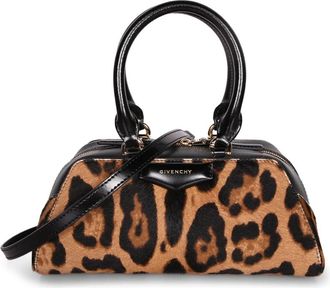 Givenchy Mini Antigona East-West Tas - Dames - Handtassen - Veelkleurig - ONE Size - Leer - Tassen