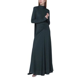 Rotate Scarf Maxi Dress - Dames - Avondkleed - Groen - XS - Kleedjes